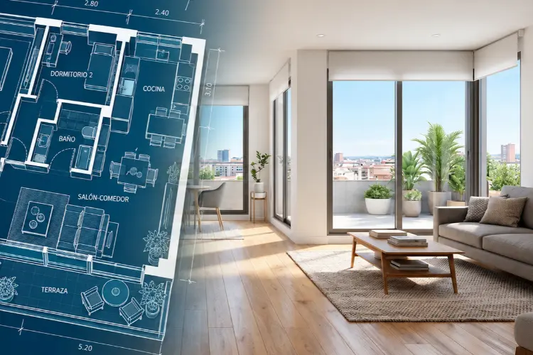 Compra de vivienda sobre plano